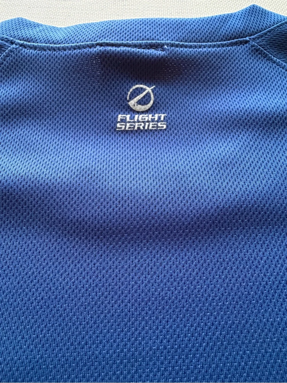 The North Face Royal Blue Long Sleeve Performance Tee size L
